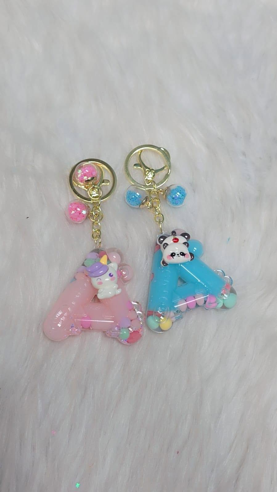 Alphabet Key Ring