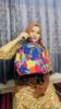 Picture of Colorful  Prnted Fabric Backpack  (SP-1650)