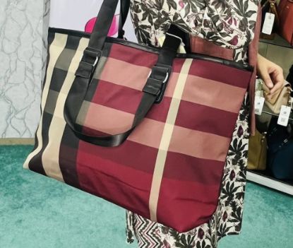 Picture of Square Shape Fabric Travel Bag Side Travel Bag (SP-1650)