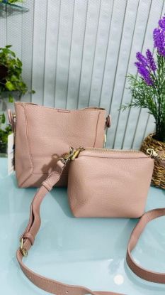 Picture of SUMIFEI Brand Leather Bag Two in One Bag Mother & Daughter Bag