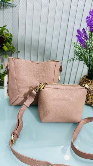 Picture of SUMIFEI Brand Leather Bag Two in One Bag Mother & Daughter Bag