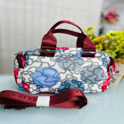 Picture of Printed Fabric Crossbody Bag (SP-1450)