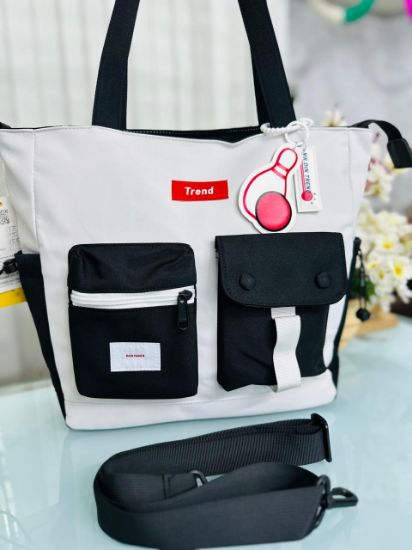 Picture of Jun Ru MR. DIN TREND Fabrics Tote Bag