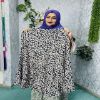 Picture of Colorful Floral Printed Lilen Cotton Skirt (SP- 480)