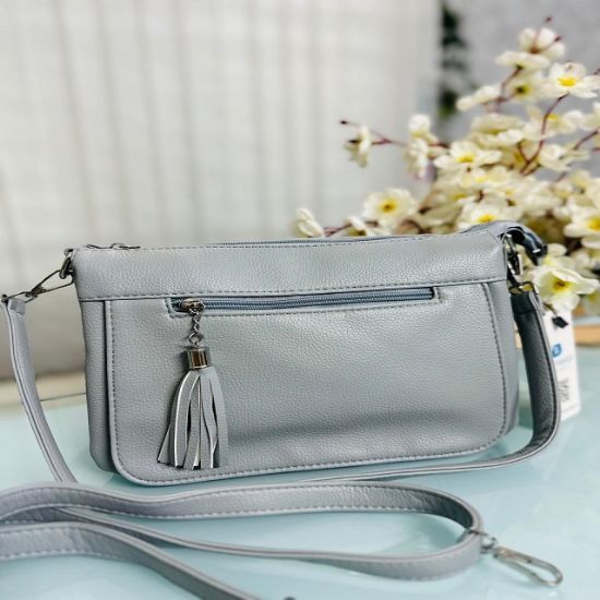 Picture of Women Ladies PU Leather Bag Multi Section Crossbody Style (SP- 1950)