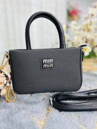 Picture of MIN MIN Brand ladies Black hand bag