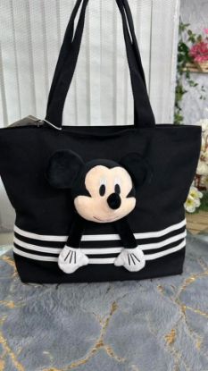 Picture of Hello Keke back canvas tote bag