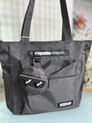 Picture of Hellokeke Charcoa  parachute fabrics Tote Bag