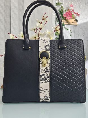 Picture of SAMIQI black ladies Official Handbag.