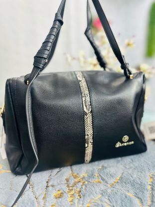 Picture of Sakemor Brand Lades Hand Black Bag