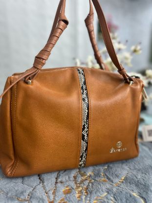 Picture of Sakemor Brand Lades Hand Brown Bag