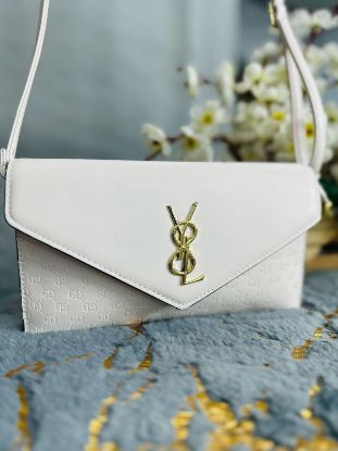 Picture of Latest Way Brand White GD Purse Bag