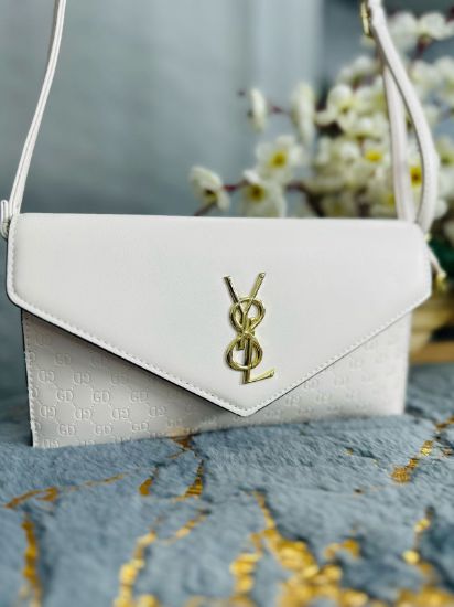 Picture of Latest Way Brand White GD Purse Bag