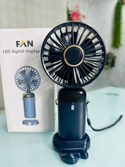 Picture of LED Digital Display Fan Navy Blue