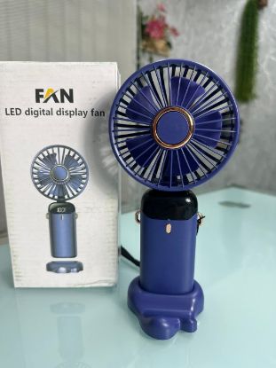 Picture of LED Digital Display Fan Blue