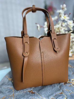 Picture of KANIRO BRAND CROSS BAG  Chocolate