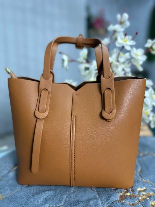 Picture of KANIRO BRAND CROSS BAG Brown