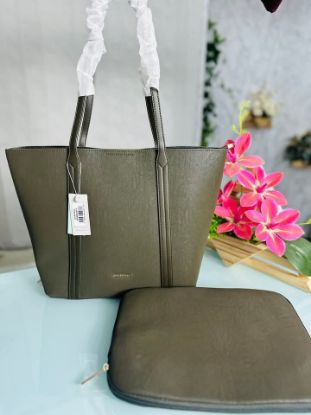 Picture of Chrisbella Brand Green Tote Bag 