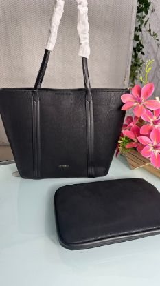 Picture of Chrisbella Brand Black Tote Bag 