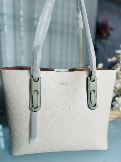 Picture of Classic Brad Premium White Tote Bag