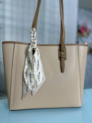 Picture of Classic Band premium Embroidery Design Apricot bag