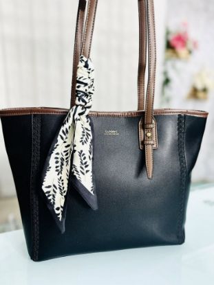Picture of Classic Band premium Embroidery Design Black bag