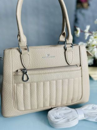 Picture of Afa Fashion Luggage Premium Step Leather Cream Bag