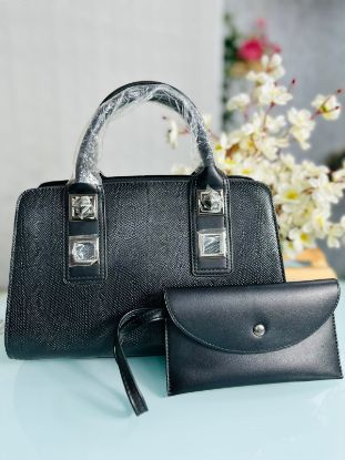 Picture of Stylish Ladies Black  Hand Bag 