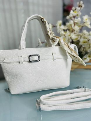 Picture of Fashion & Bags Premium Leather White Colour Bag