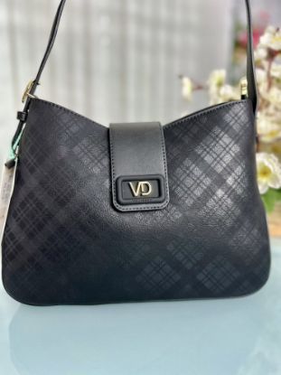 Picture of Valendee VD Premium Leather Shoulder Bag Black  Colour 