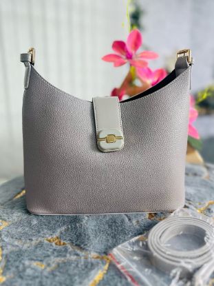Picture of Aibeini  Synthetic Leather Shoulder Gray Colour Bag 