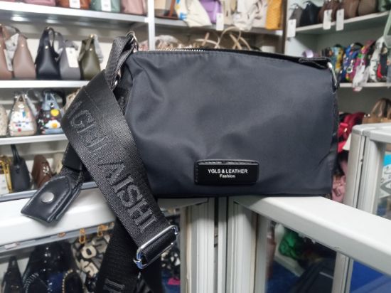Picture of YGLS & LEATHER Parachute Fabrics Shoulder purse Black 