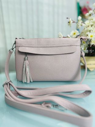 Picture of Chandrica   Synthetic Leather Regular Shoulder Pink Bag