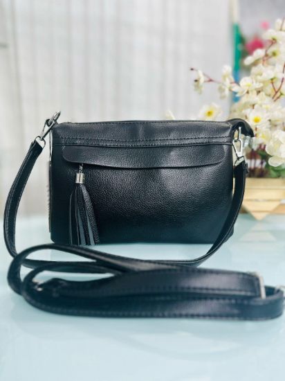 Picture of Chandrica   Synthetic Leather Regular Shoulder Black Bag