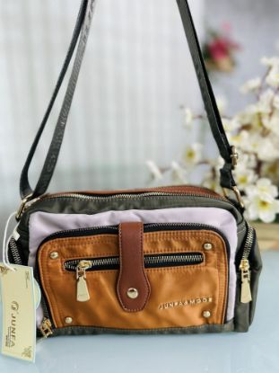 Picture of JUNFA & MODE High Quality Fabrics Army Green Bag
