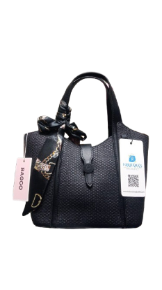 Picture of Bagco  PU Leather Premium Black Bag 