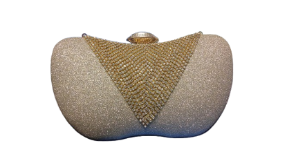 Picture of Lace & Stone Daimond Mini Purse & Party Golden Bag 