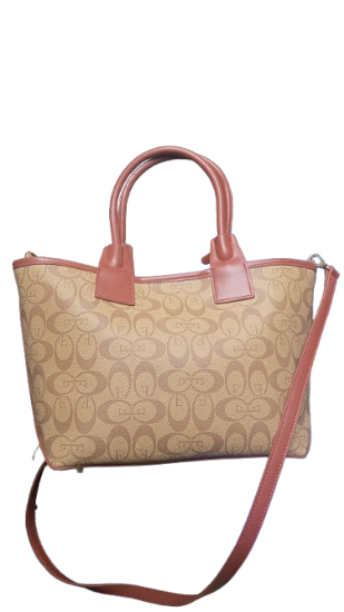 Picture of Osa Milan 58252 Premuim Leather Brown Bag 