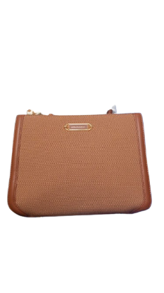 Picture of Christina & Olk Fabrics & Leather Mix Premium Brown Bag 