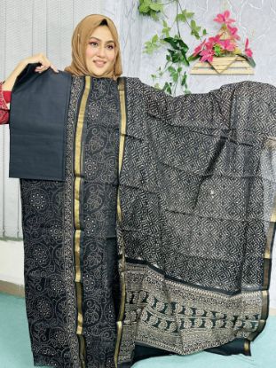 Picture of MB Brand Maheshwari Silk Three Piece