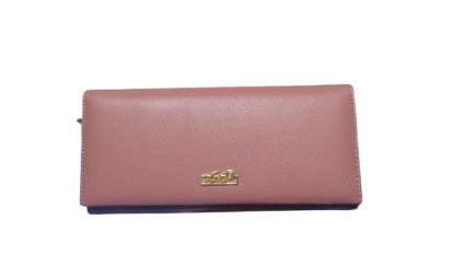 Picture of Classic Simple Premium Leather Wallet Pink Bag