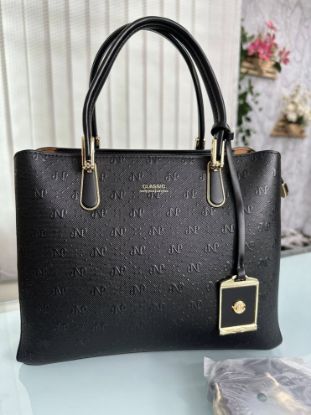 Picture of Kuermei Classic Premium leather Medium Black Bag 