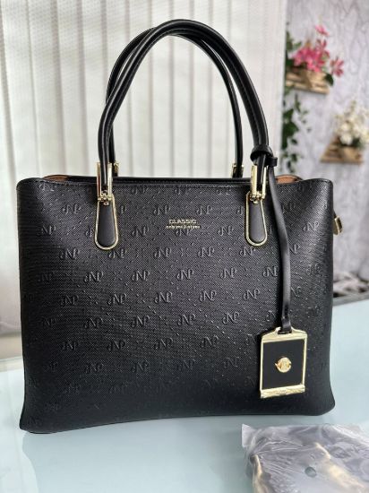 Picture of Kuermei Classic Premium leather Medium Black Bag 