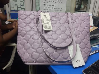 Picture of David Jones Paris  Swing Embrodary Shoulder Tote Bag 
