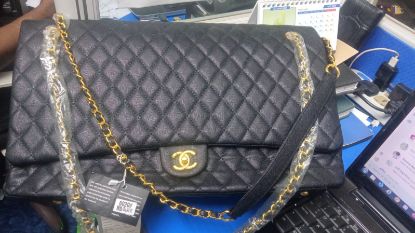 Picture of CHANEL Bags Puffy Surface Soft Leather  Big Black Bag