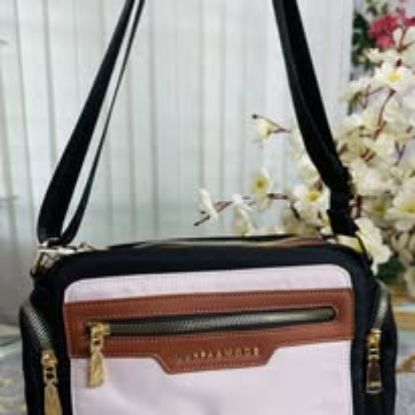 Picture of JUNFA & MODE High Quality Fabric Black Bag ( Font Zipper)