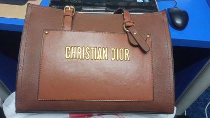Picture of Christian Dior Leather Brown Bag 