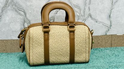 Picture of Cross Body Mini Hand Apricot Bag 
