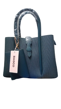 Picture of Bagco  PU Leather Premium Blue Bag 