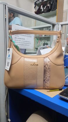 Picture of Valendnee VD premium Quality Stylish Tote Khaki Bag
